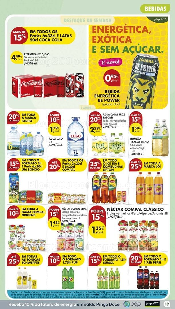 Antevisão Folheto PINGO DOCE Promoções de 8 a 14 setembro - Edição Digital