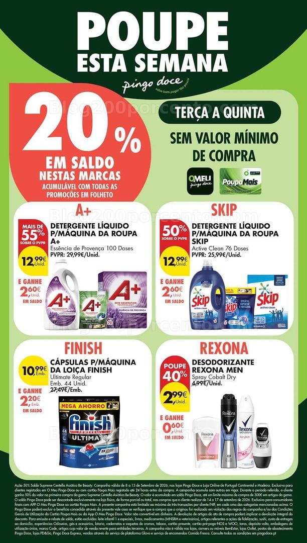 Antevisão Folheto PINGO DOCE Lojas Pequenas Promoções de 8 a 14 setembro