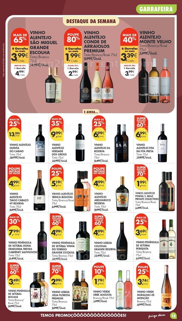 Antevisão Folheto PINGO DOCE Promoções de 15 a 21 setembro - Madeira