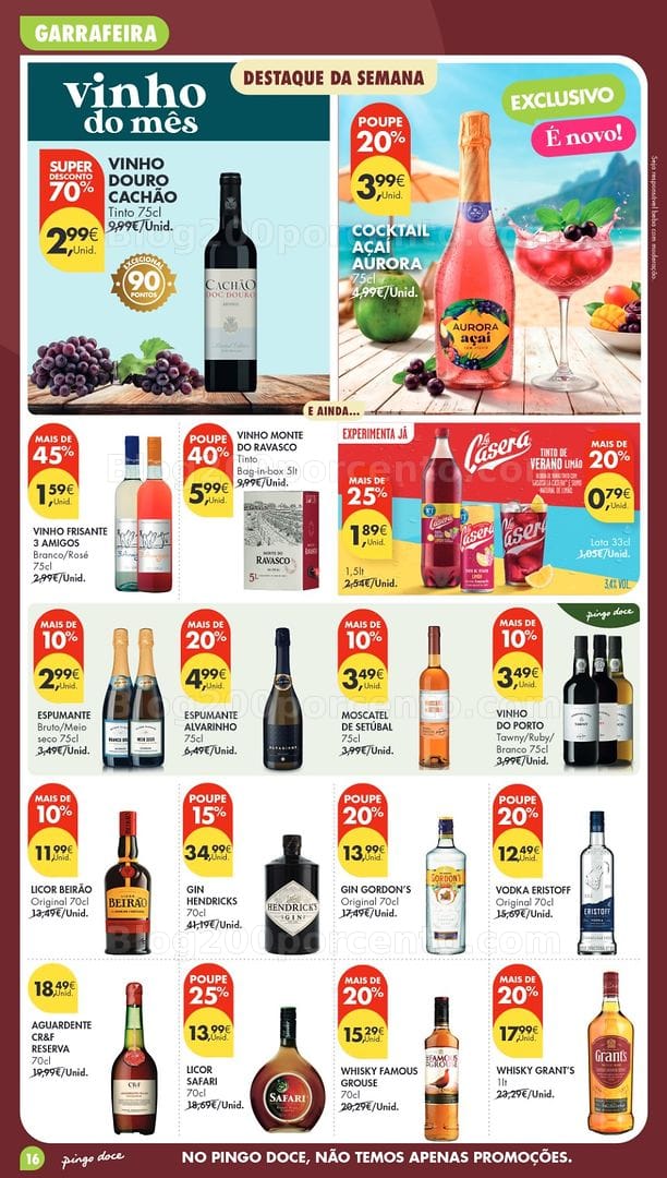 Antevisão Folheto PINGO DOCE Promoções de 15 a 21 setembro - Madeira