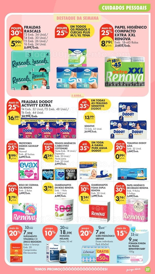 Antevisão Folheto PINGO DOCE Promoções de 15 a 21 setembro - Madeira