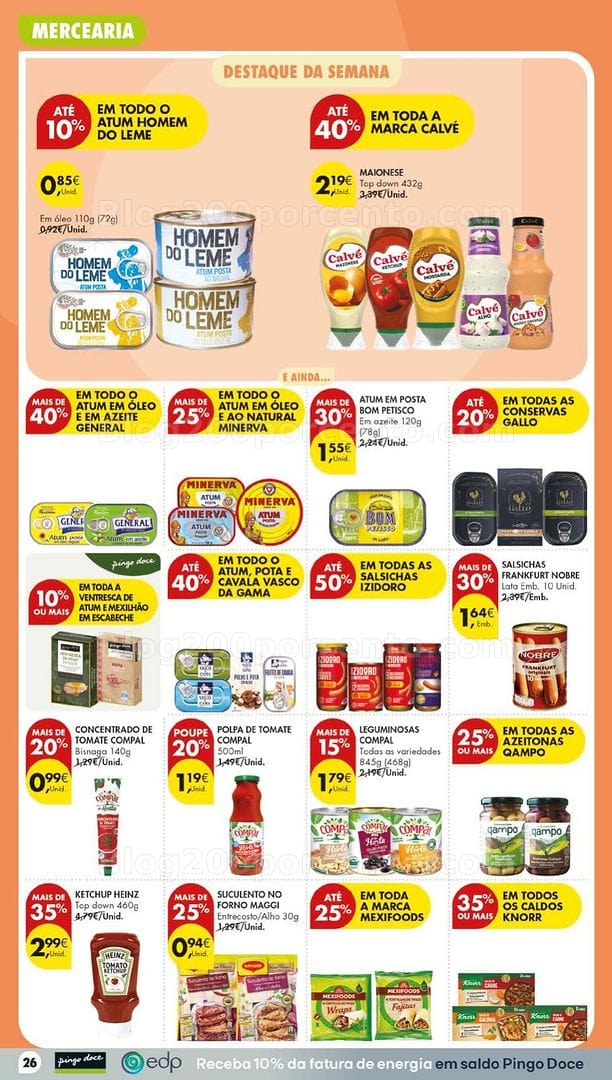 Antevisão Folheto PINGO DOCE Lojas Grandes Promoções de 15 a 21 setembro