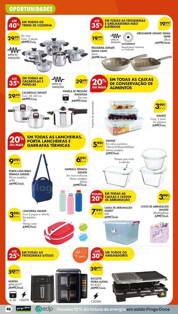Antevisão Folheto PINGO DOCE Bazar Grandes Promoções de 15 a 21 setembro