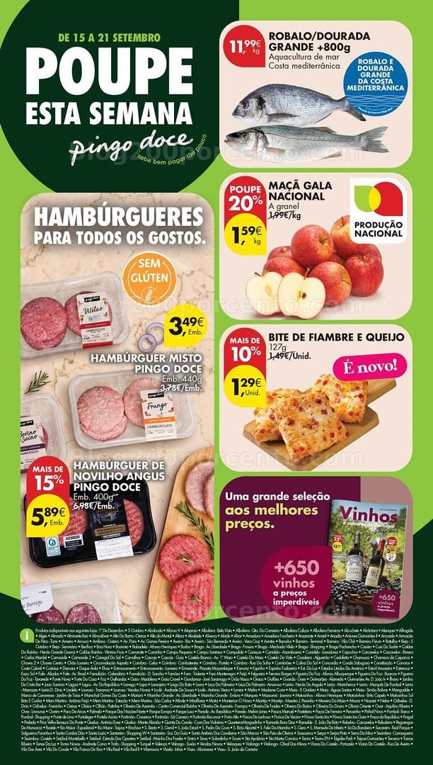 Antevisão Folheto PINGO DOCE Promoções de 15 a 21 setembro - Edição Digital