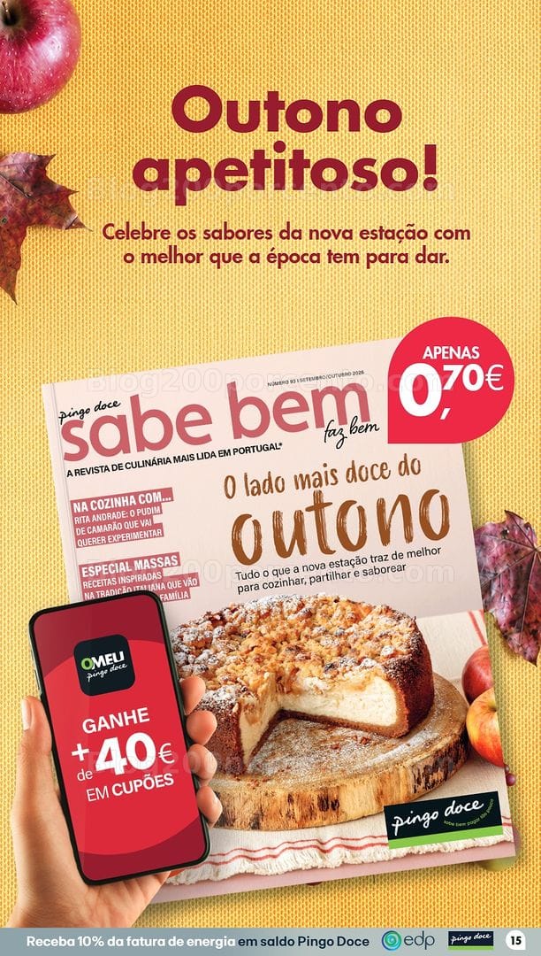 Antevisão Folheto PINGO DOCE Promoções Fim de Semana - 18 a 21 setembro