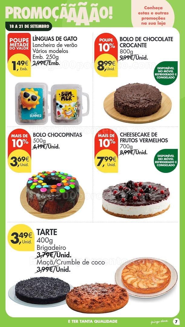Antevisão Folheto PINGO DOCE Promoções Fim de Semana - 18 a 21 setembro