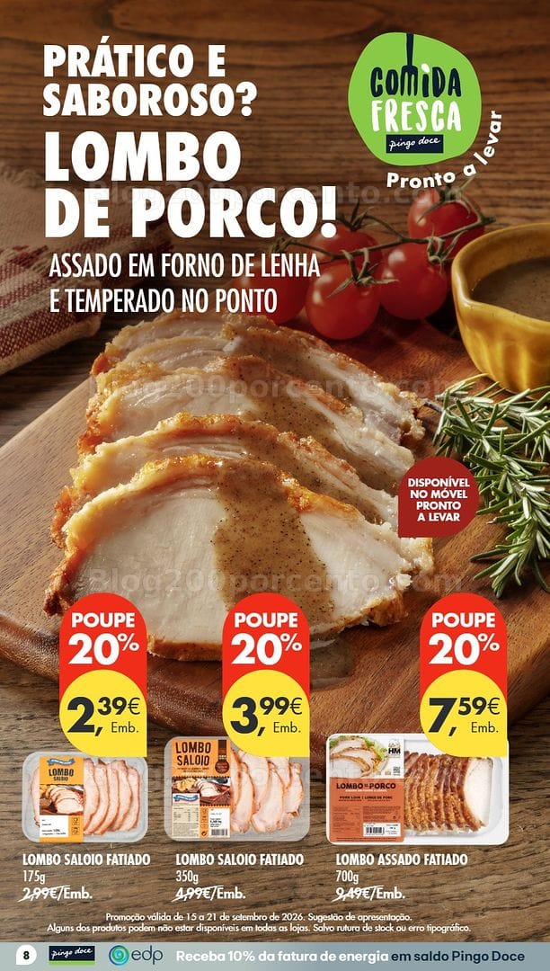 Antevisão Folheto PINGO DOCE Promoções Fim de Semana - 18 a 21 setembro