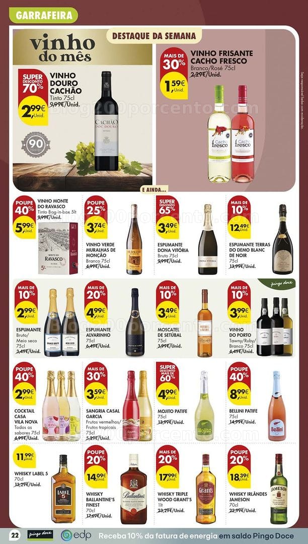 Antevisão Folheto PINGO DOCE Promoções de 22 a 28 setembro - Edição Digital