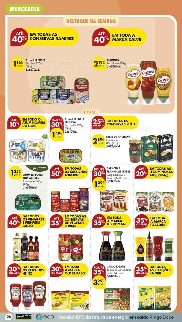 Antevisão Folheto PINGO DOCE Promoções de 22 a 28 setembro - Edição Digital