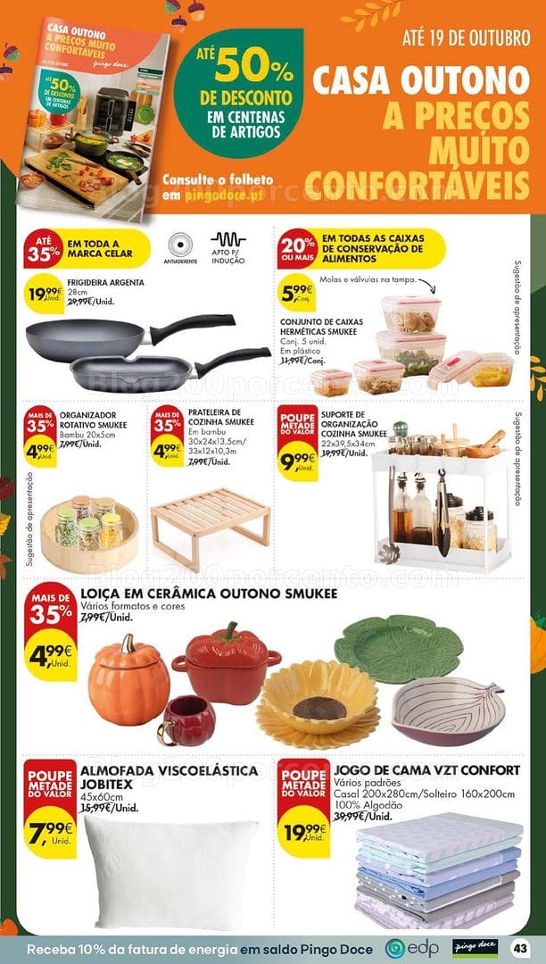 Antevisão Folheto PINGO DOCE Bazar Grandes Promoções de 22 a 28 setembro
