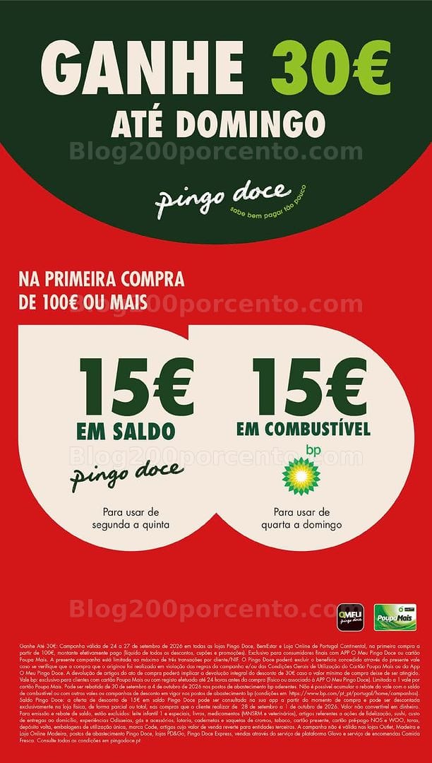 Antevisão Folheto PINGO DOCE Promoções Fim de Semana - 24 a 27 setembro