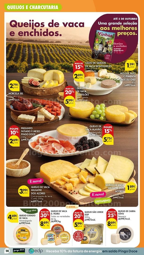 Antevisão Folheto PINGO DOCE Promoções Fim de Semana - 24 a 27 setembro