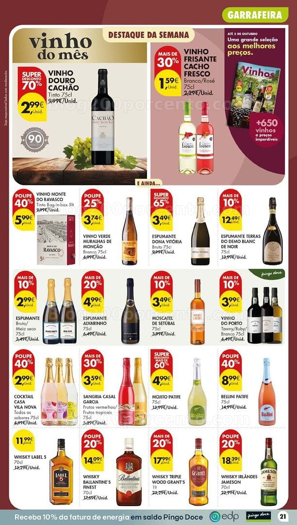 Antevisão Folheto PINGO DOCE Promoções Fim de Semana - 24 a 27 setembro
