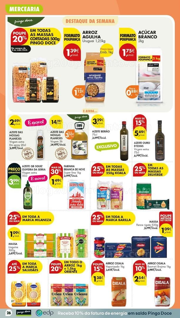 Antevisão Folheto PINGO DOCE Promoções Fim de Semana - 24 a 27 setembro
