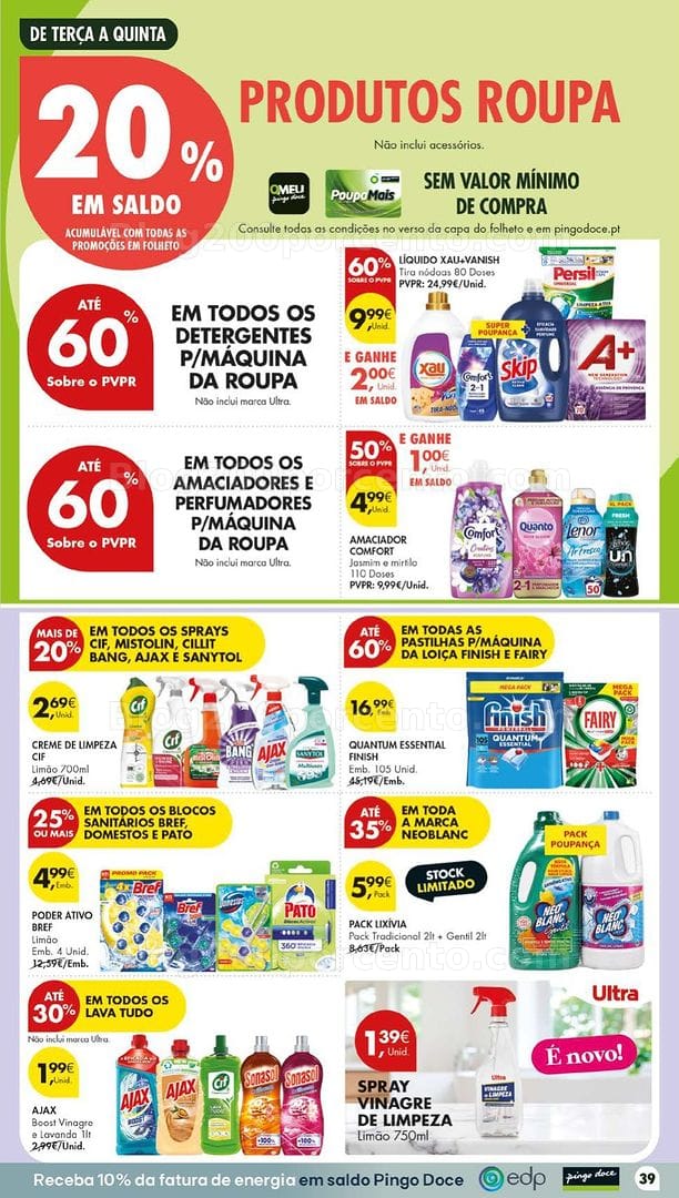 Antevisão Folheto PINGO DOCE Promoções Fim de Semana - 24 a 27 setembro