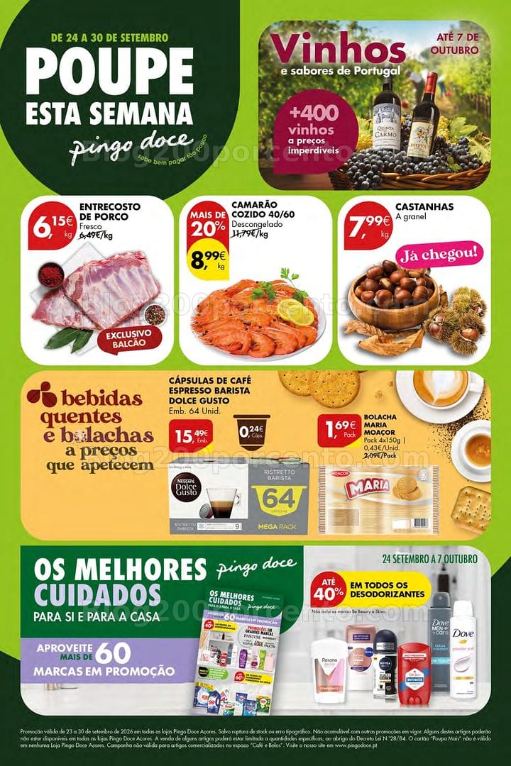 Antevisão Folheto PINGO DOCE Açores Promoções de 24 a 30 setembro
