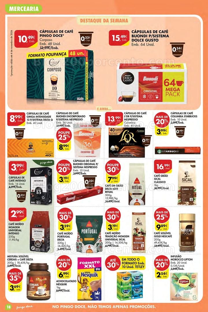 Antevisão Folheto PINGO DOCE Açores Promoções de 1 a 7 outubro
