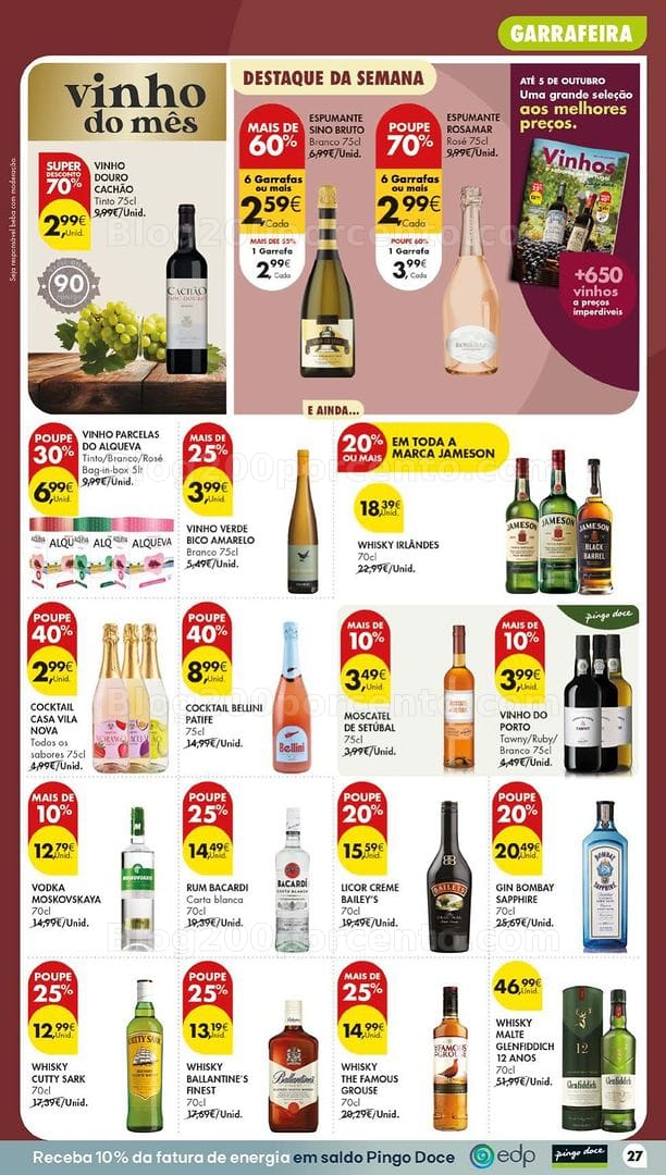 Antevisão Folheto PINGO DOCE Lojas Grandes Promoções de 29 setembro a 5 outubro