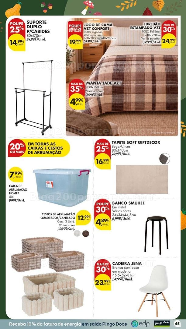Antevisão Folheto PINGO DOCE Bazar Grandes Promoções de 29 setembro a 5 outubro