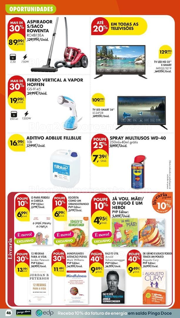 Antevisão Folheto PINGO DOCE Bazar Oportunidades Promoções de 29 setembro a 5 outubro