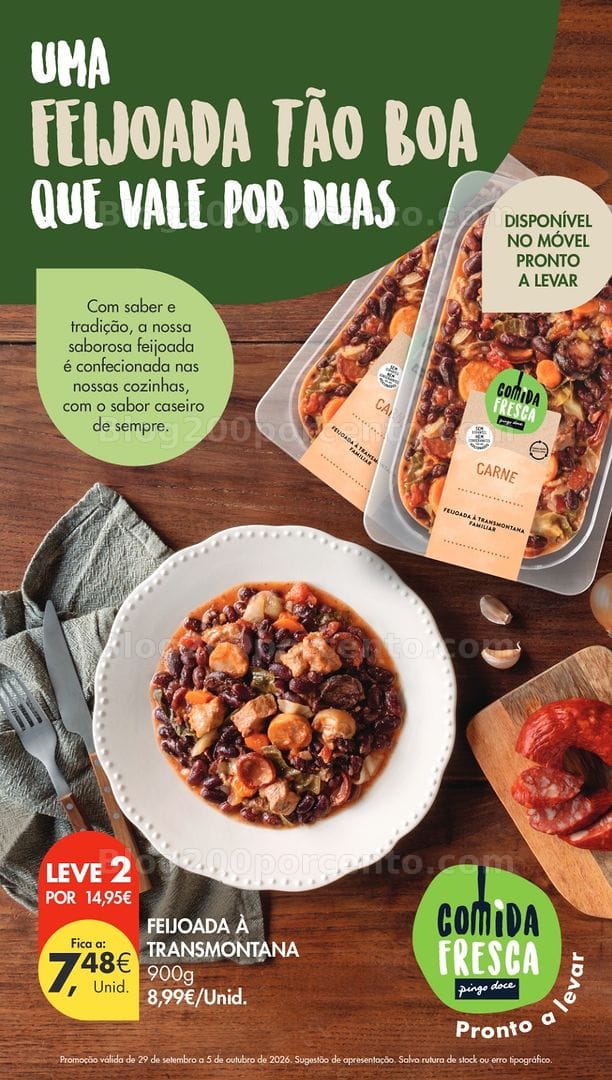 Antevisão Folheto PINGO DOCE Madeira Promoções de 29 setembro a 5 outubro