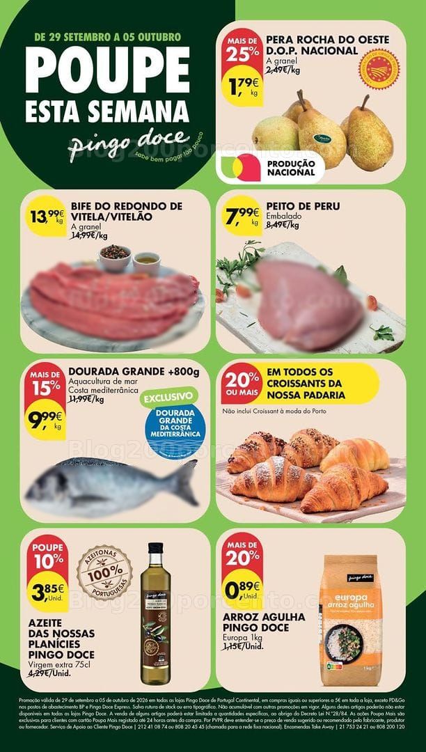 Antevisão Folheto PINGO DOCE Lojas Pequenas Promoções de 29 setembro a 5 outubro
