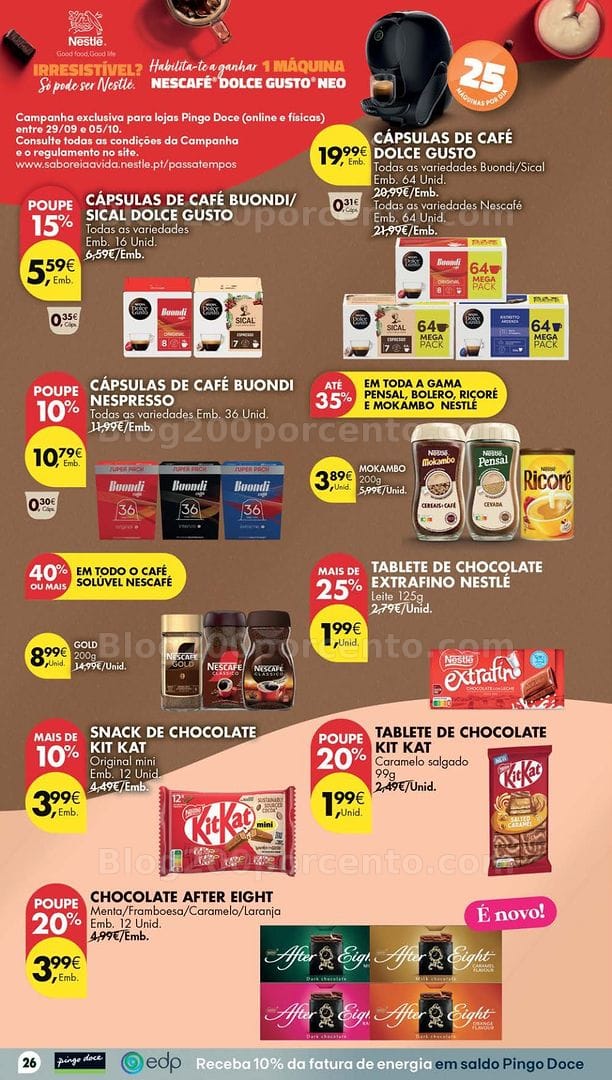 Antevisão Folheto PINGO DOCE Lojas Pequenas Promoções de 29 setembro a 5 outubro