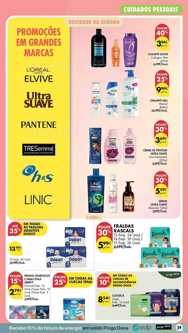 Antevisão Folheto PINGO DOCE Lojas Pequenas Promoções de 29 setembro a 5 outubro