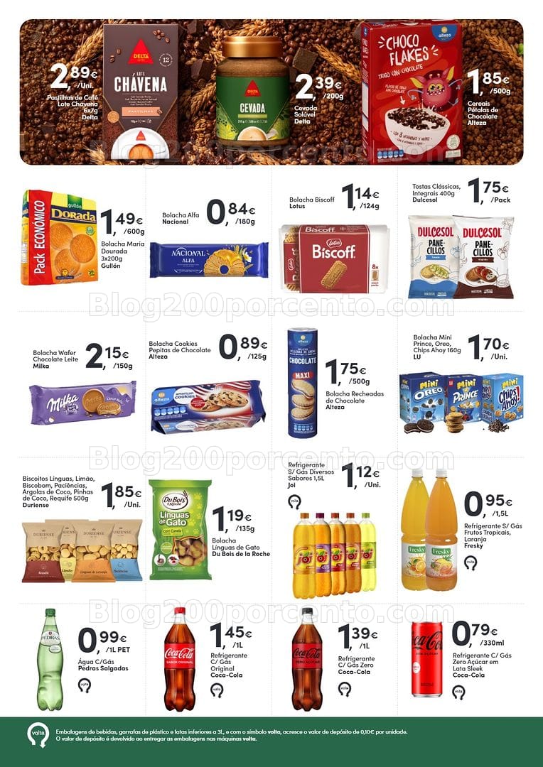 Antevisão Folheto A NOSSA LOJA Promoções de 2 a 15 outubro