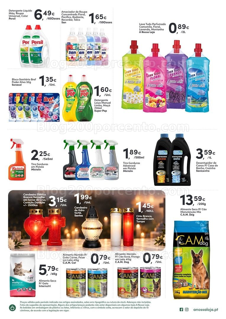 Antevisão Folheto A NOSSA LOJA Promoções de 2 a 15 outubro