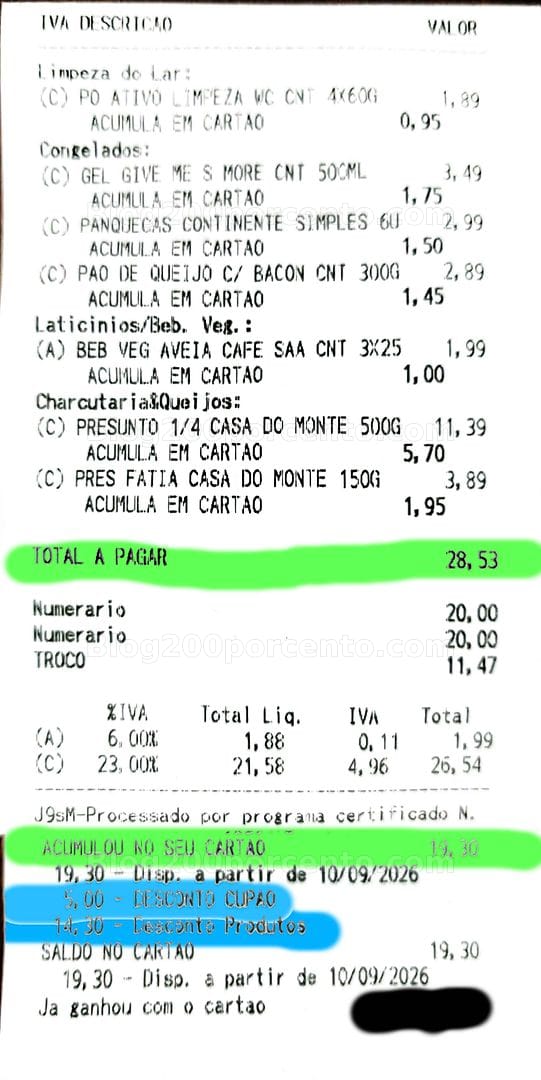 ALERTA - Acumulação até 75% desconto CONTINENTE Caça Produtos + cupão 5€
