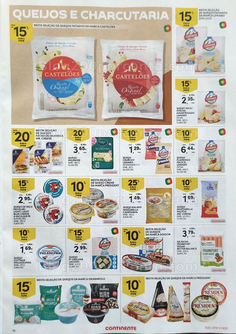 Antevisão Folheto CONTINENTE Promoções de 15 a 21 setembro