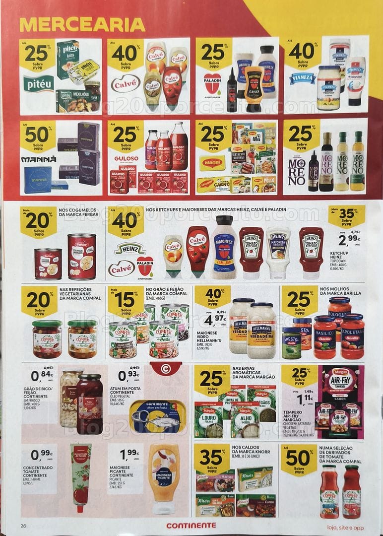 Antevisão Folheto CONTINENTE Promoções de 15 a 21 setembro