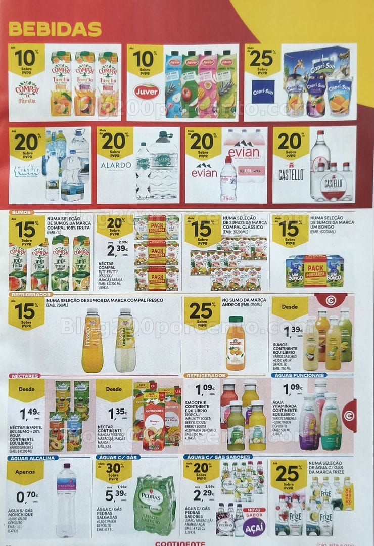 Antevisão Folheto CONTINENTE Promoções de 15 a 21 setembro