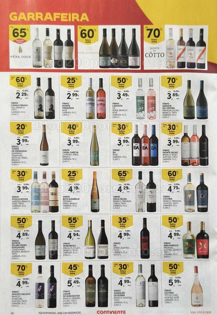 Antevisão Folheto CONTINENTE Promoções de 15 a 21 setembro
