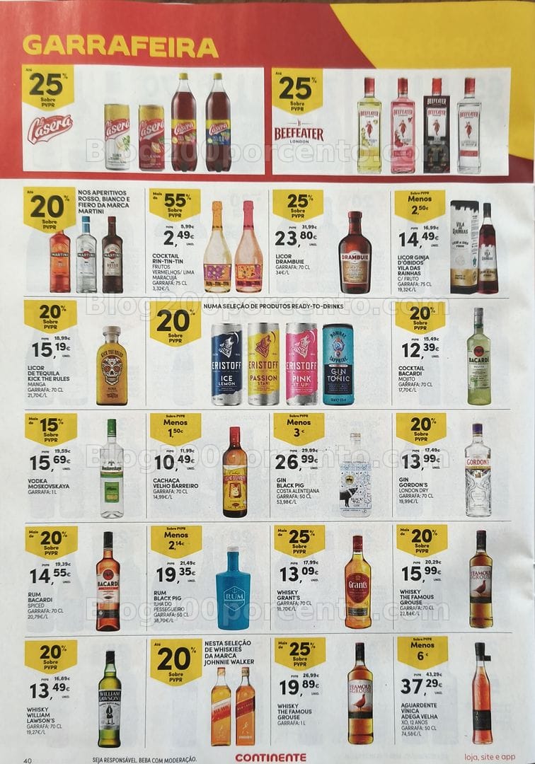 Antevisão Folheto CONTINENTE Promoções de 15 a 21 setembro