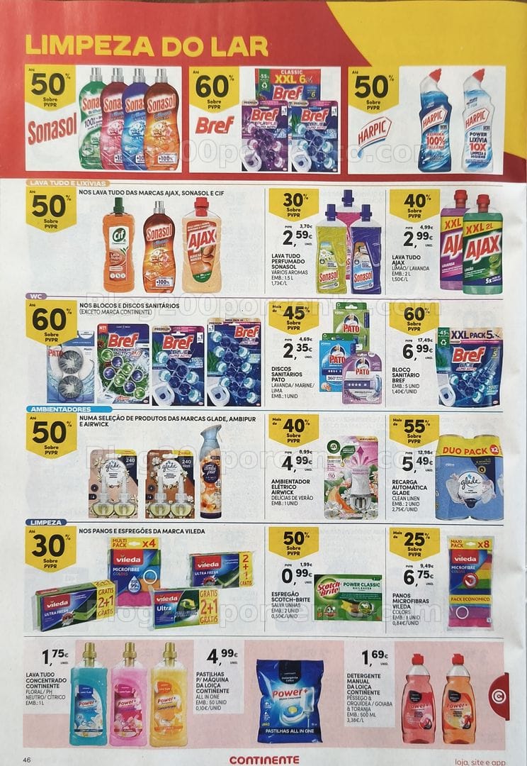 Antevisão Folheto CONTINENTE Promoções de 15 a 21 setembro