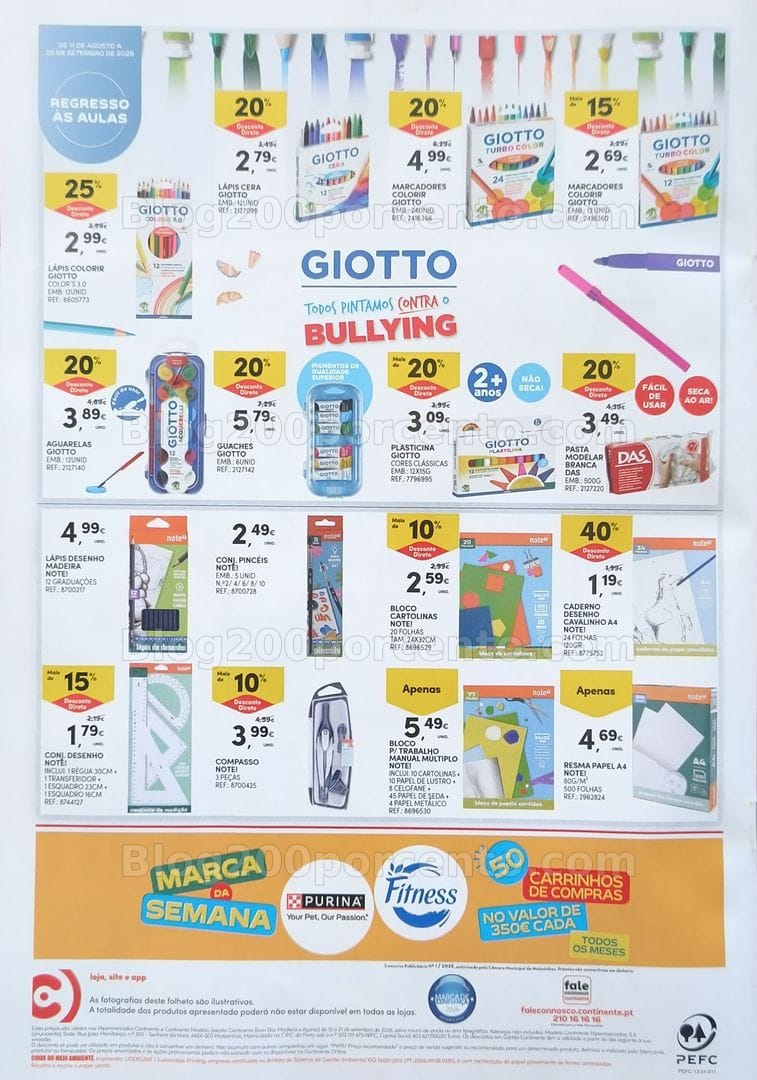 Antevisão Folheto CONTINENTE Promoções de 15 a 21 setembro