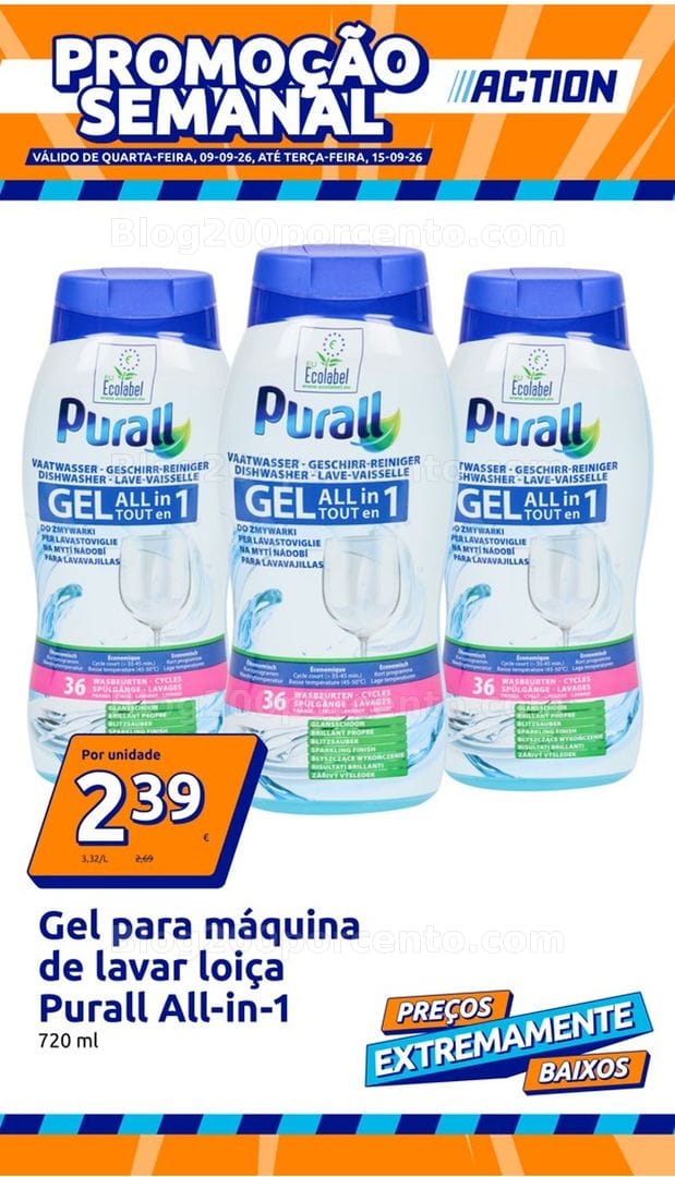 Antevisão Folheto ACTION Promoções de 9 a 15 setembro