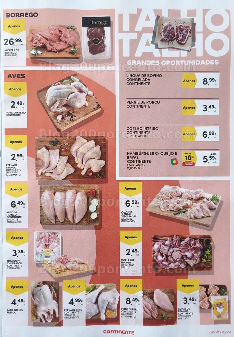 Antevisão Folheto CONTINENTE Promoções de 8 a 14 setembro