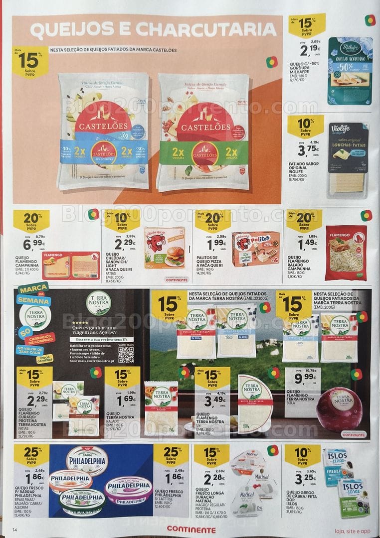 Antevisão Folheto CONTINENTE Promoções de 8 a 14 setembro