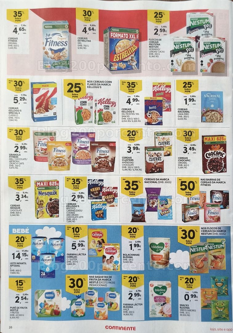Antevisão Folheto CONTINENTE Promoções de 8 a 14 setembro