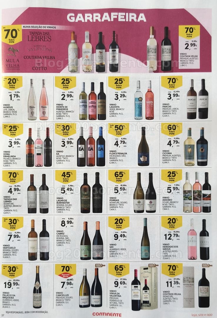 Antevisão Folheto CONTINENTE Promoções de 8 a 14 setembro