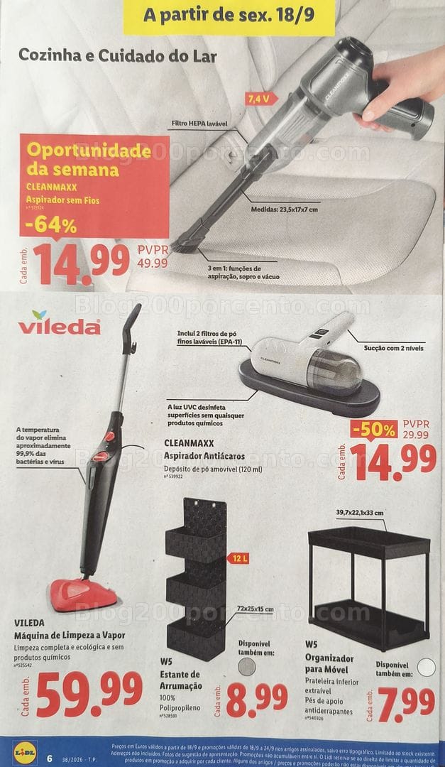 Antevisão Folheto LIDL Promoções de 14 a 24 setembro