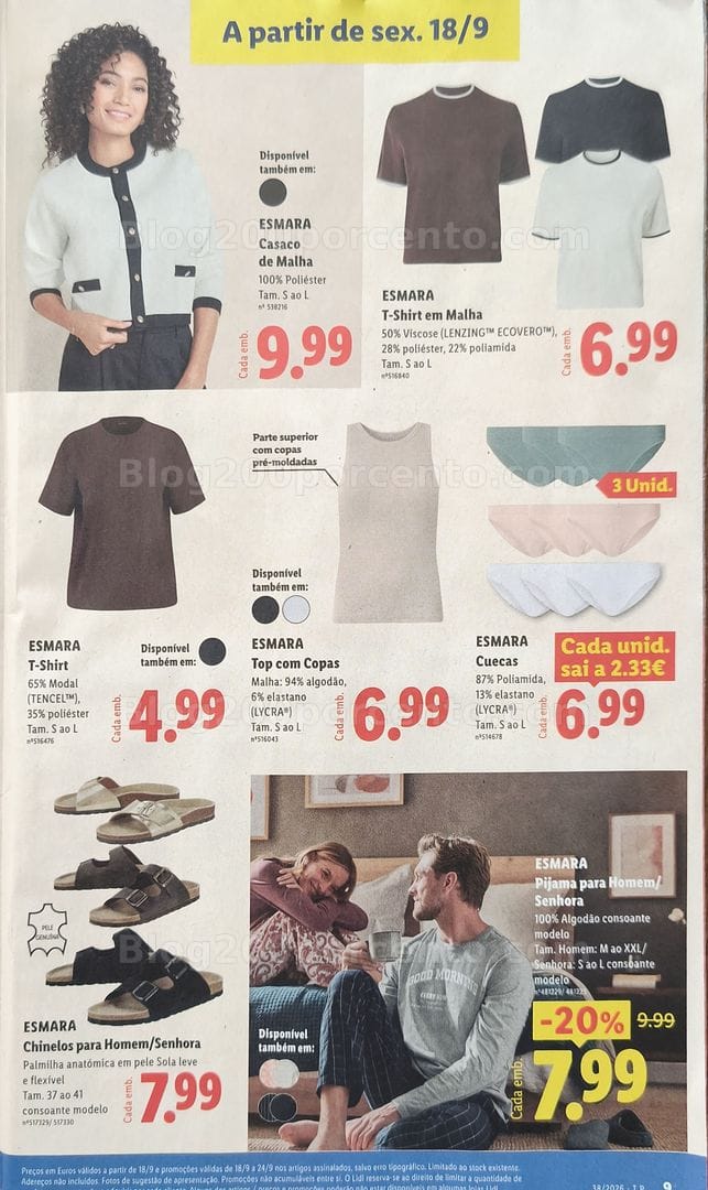 Antevisão Folheto LIDL Promoções de 14 a 24 setembro