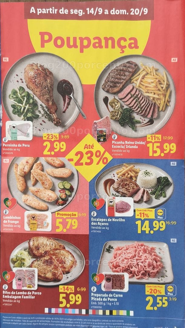 Antevisão Folheto LIDL Promoções de 14 a 24 setembro