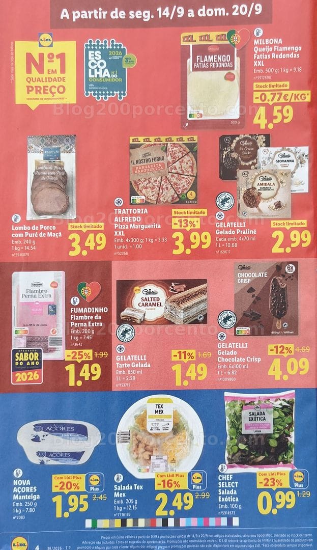 Antevisão Folheto LIDL Promoções de 14 a 24 setembro