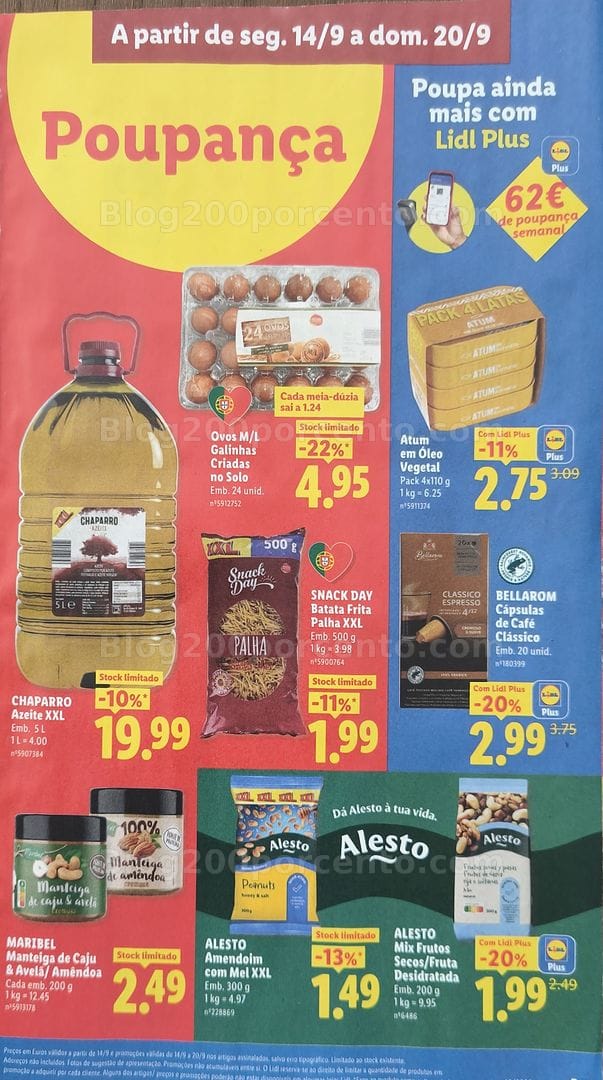Antevisão Folheto LIDL Promoções de 14 a 24 setembro
