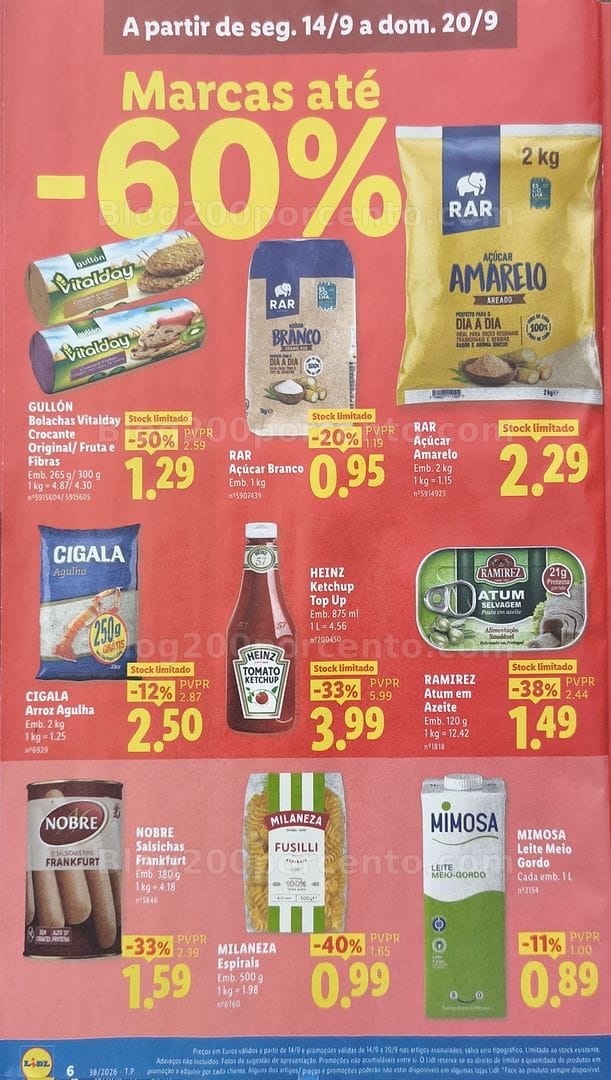 Antevisão Folheto LIDL Promoções de 14 a 24 setembro