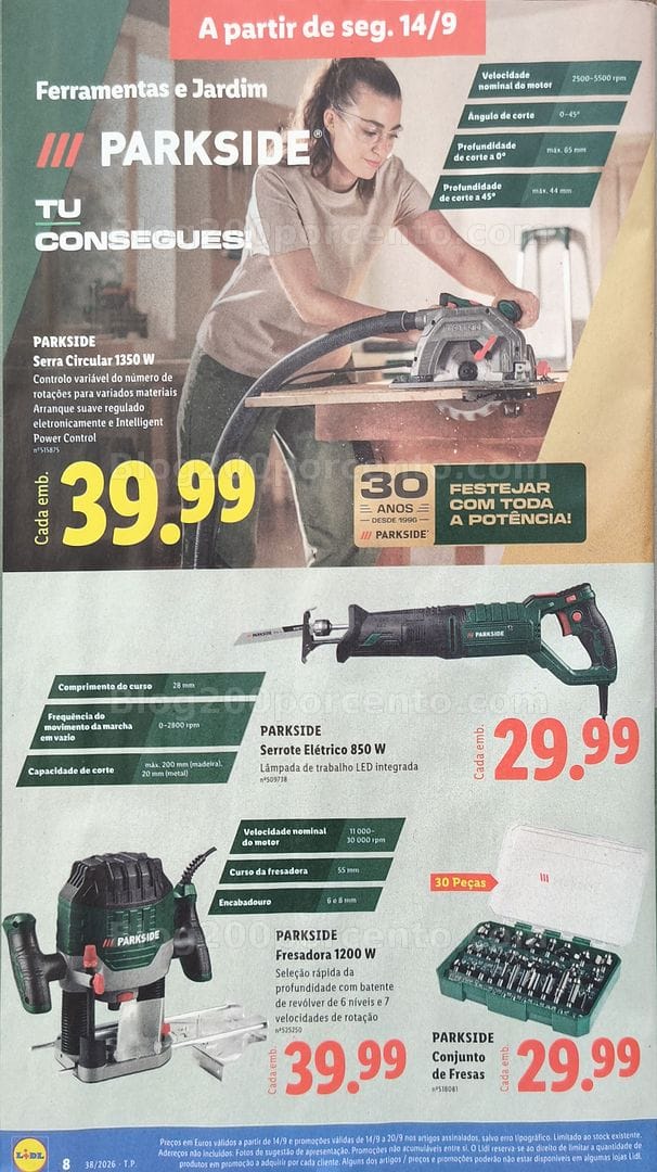 Antevisão Folheto LIDL Bazar Promoções de 14 a 20 setembro